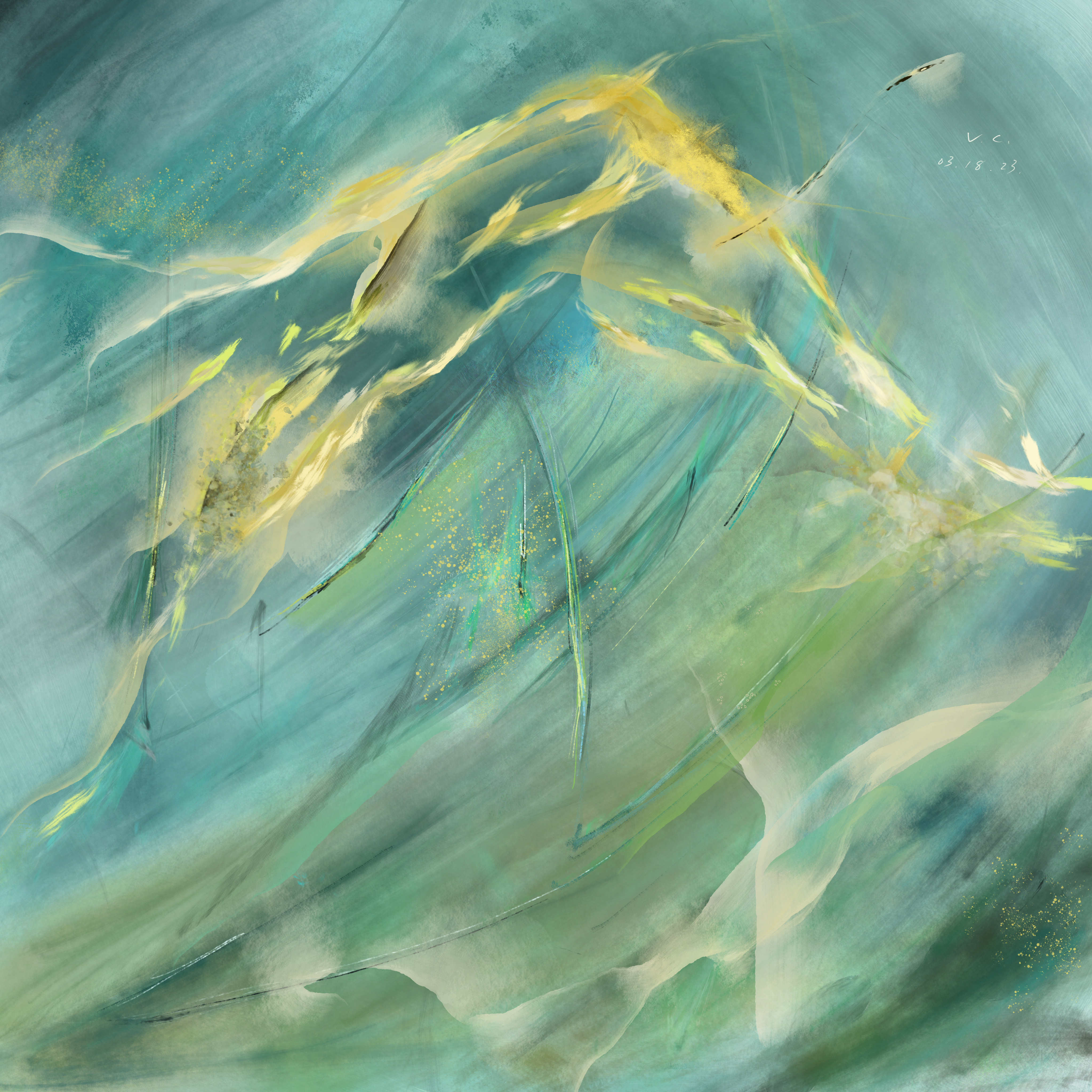 Moon Over Caladan 06.06.22 Giclée